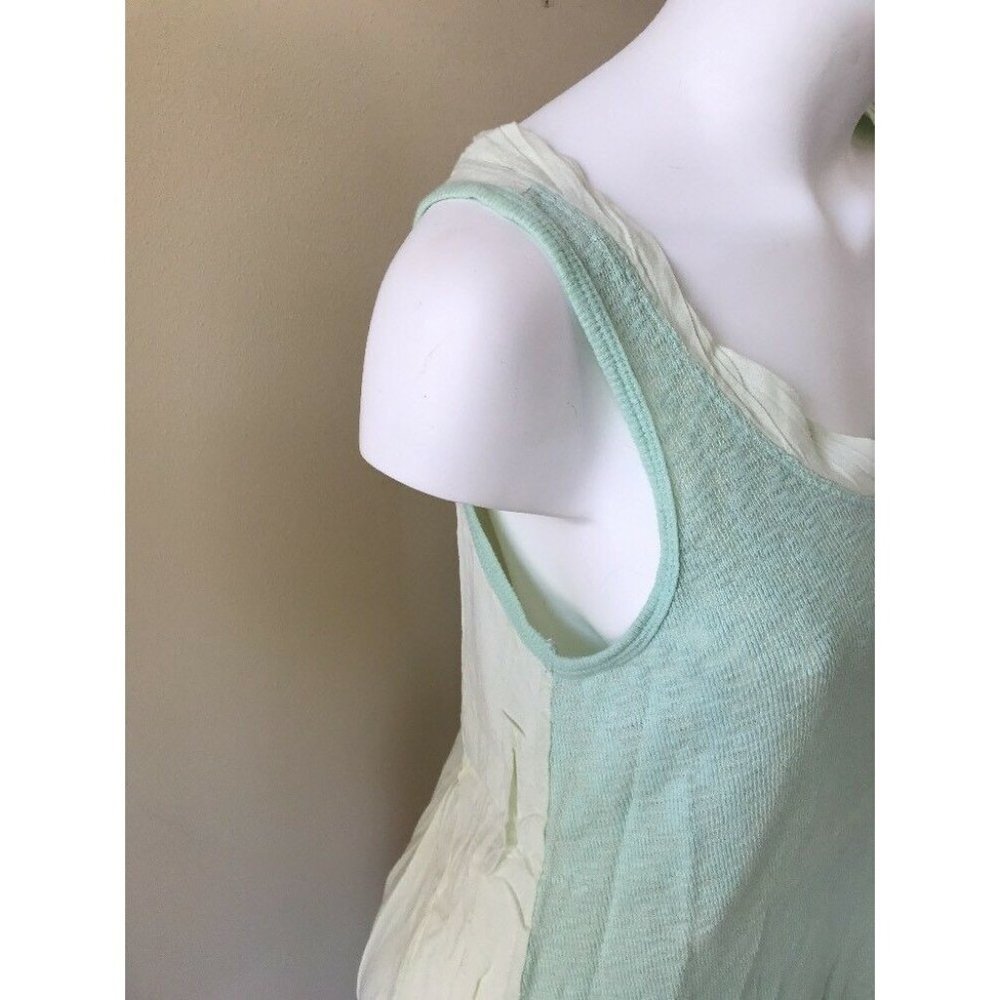 Anthropologie Left of Center Womens Sz M Mint - Picture 3 of 6